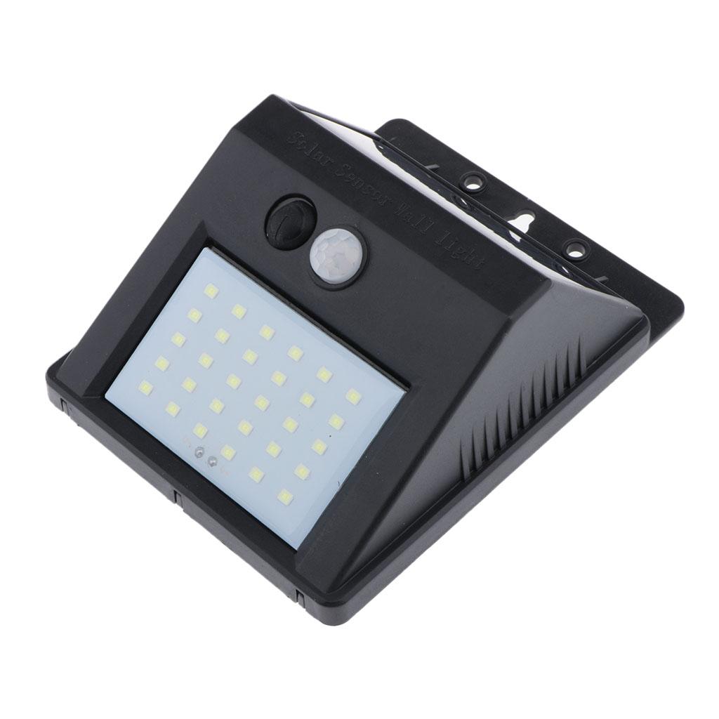 Solar Powered LED Wall Light