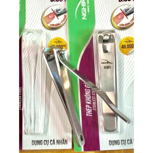 Kềm bấm móng lưỡi bằng Nghĩa loại lớn hàng chính hãng nail clipper mã B901 dùng cắt móng tay móng chân