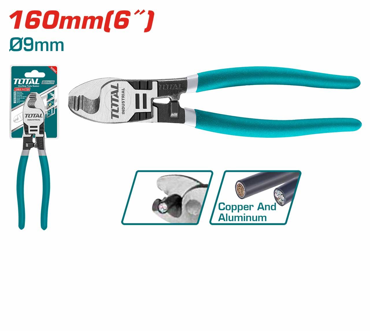 KÌM CẮT CÁP ĐIỆN 6&quot;, 8&quot;, 10&quot; TOTAL THT11561, THT11581, THT115101 - HÀNG CHÍNH HÃNG