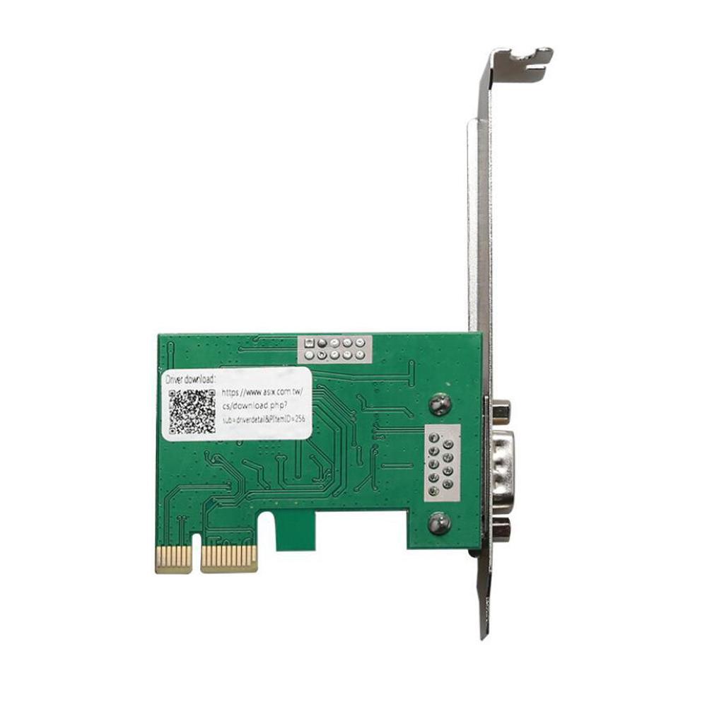 PCI-E Express To DB9 Serial Port RS232 Express Controller Converter Transfer