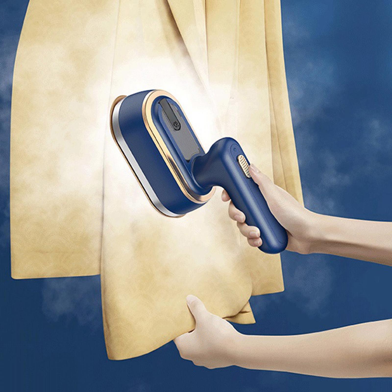 Steamer for Clothes, Foldable Handheld Clothing Remover for Garments, Portable Mini Fabric Steam Iron for Home and Travel