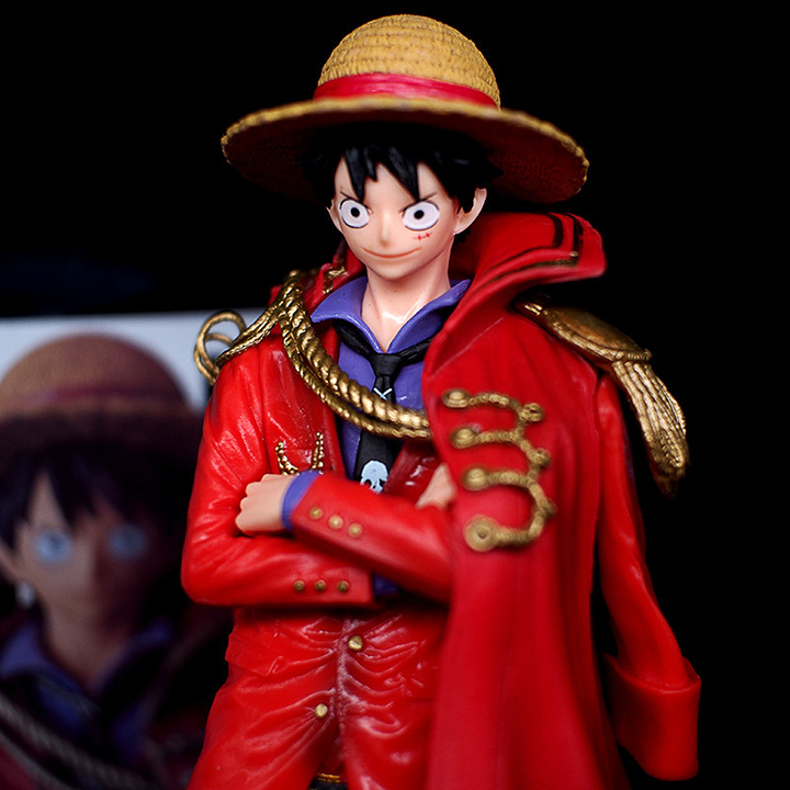 Mô Hình One Piece Luffy Áo Choàng. Đồ Chơi Mô Hình Anime. Sản phẩm đồ chơi cao cấp bày Taplo ô tô, tủ sách. Decor trang trí phòng khách, bàn làm việc…Làm quà tặng cho trẻ em cũng cực kỳ dễ thương.