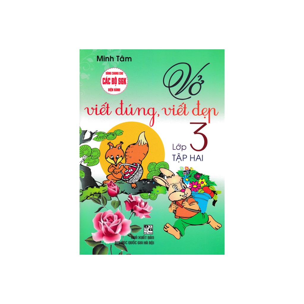 Sách - Vở Viết Đúng, Viết Đẹp Lớp 3 - Tập 2 )
