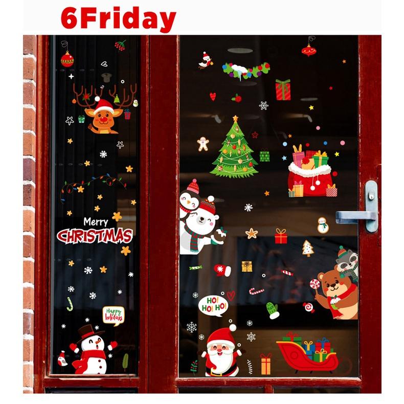 Decal trang trí noel, giáng sinh nhiều hình loại tốt