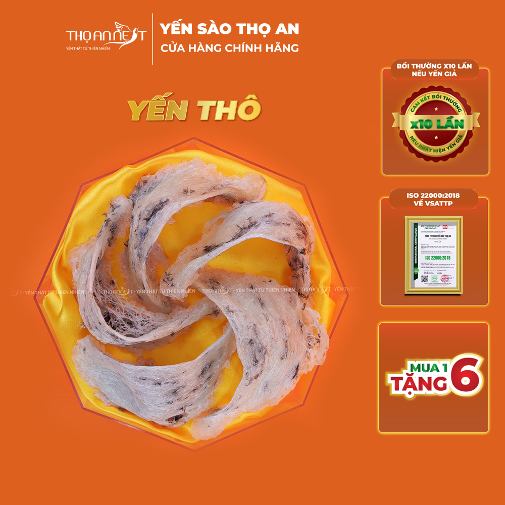 50 gram yến thô nguyên tổ còn lông - Yến Sào Thọ An