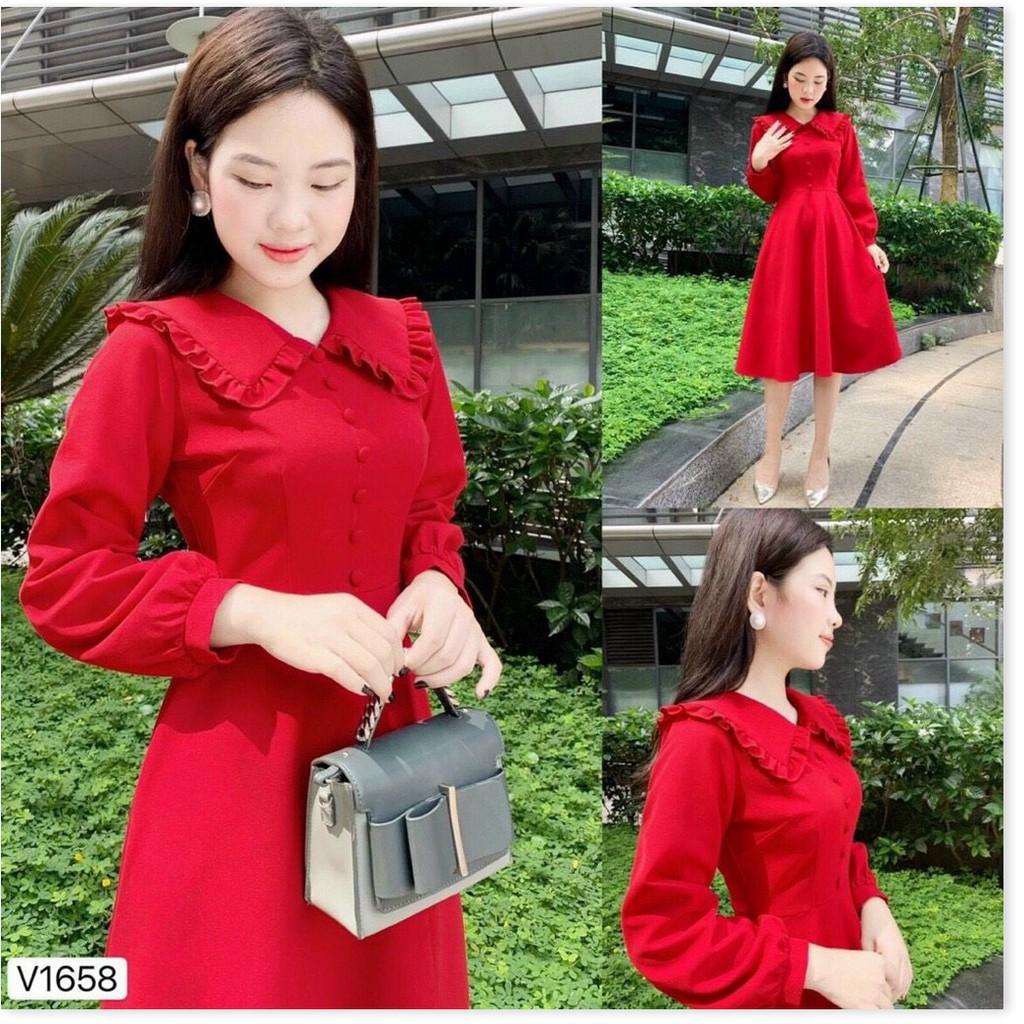 ĐẦM UMI DÁNG XÒE,HỌA TIẾT TRƠN NHƯNG KHÔNG KÉM PHẦN SANG TRỌNG,THÍCH HỢP ĐI CHƠI,DẠO PHỐ,DỰ TIỆC THỜI TRANG KING STORE