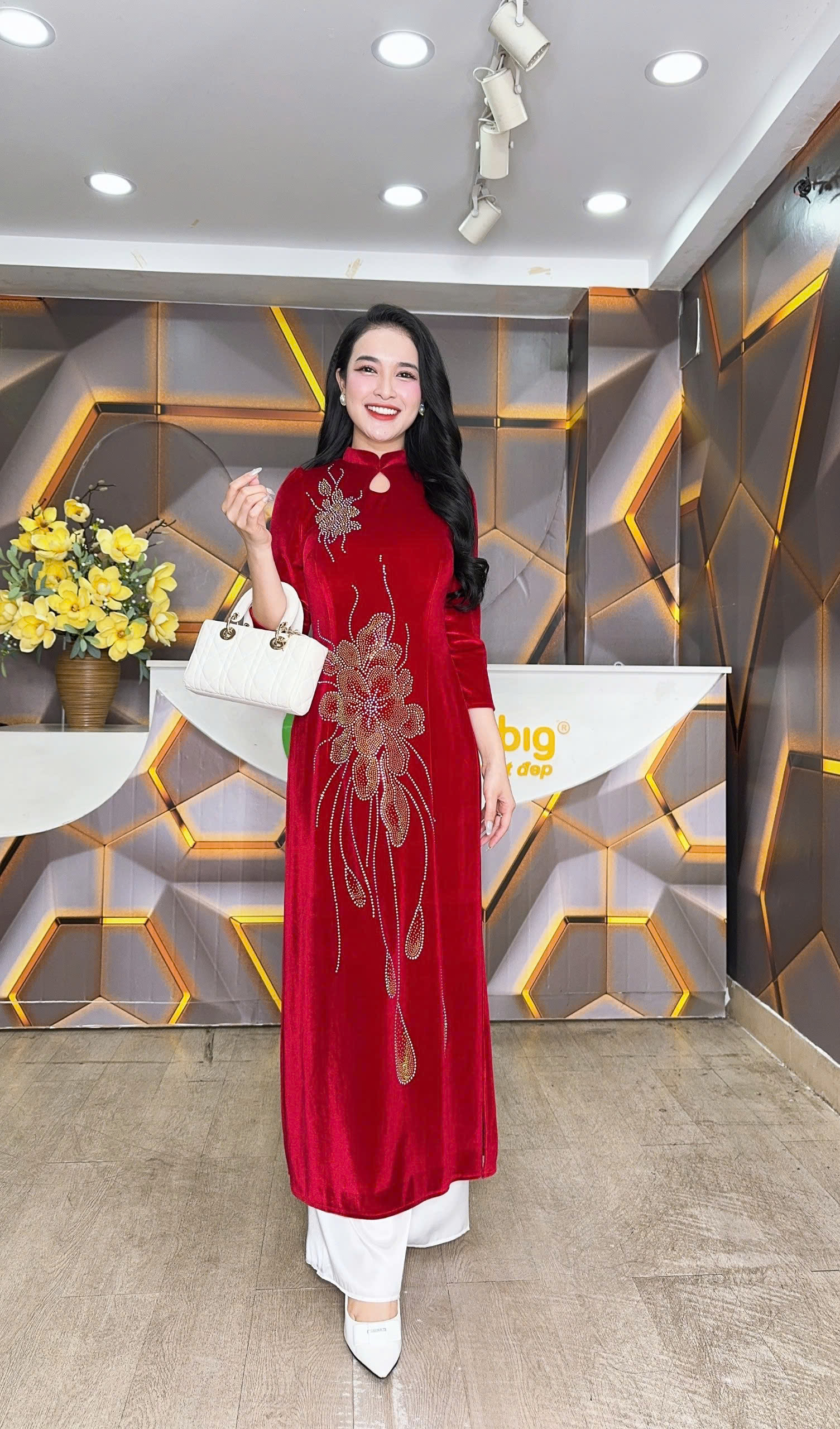 Set áo dài - S1776 - Thương hiệu Zonbig