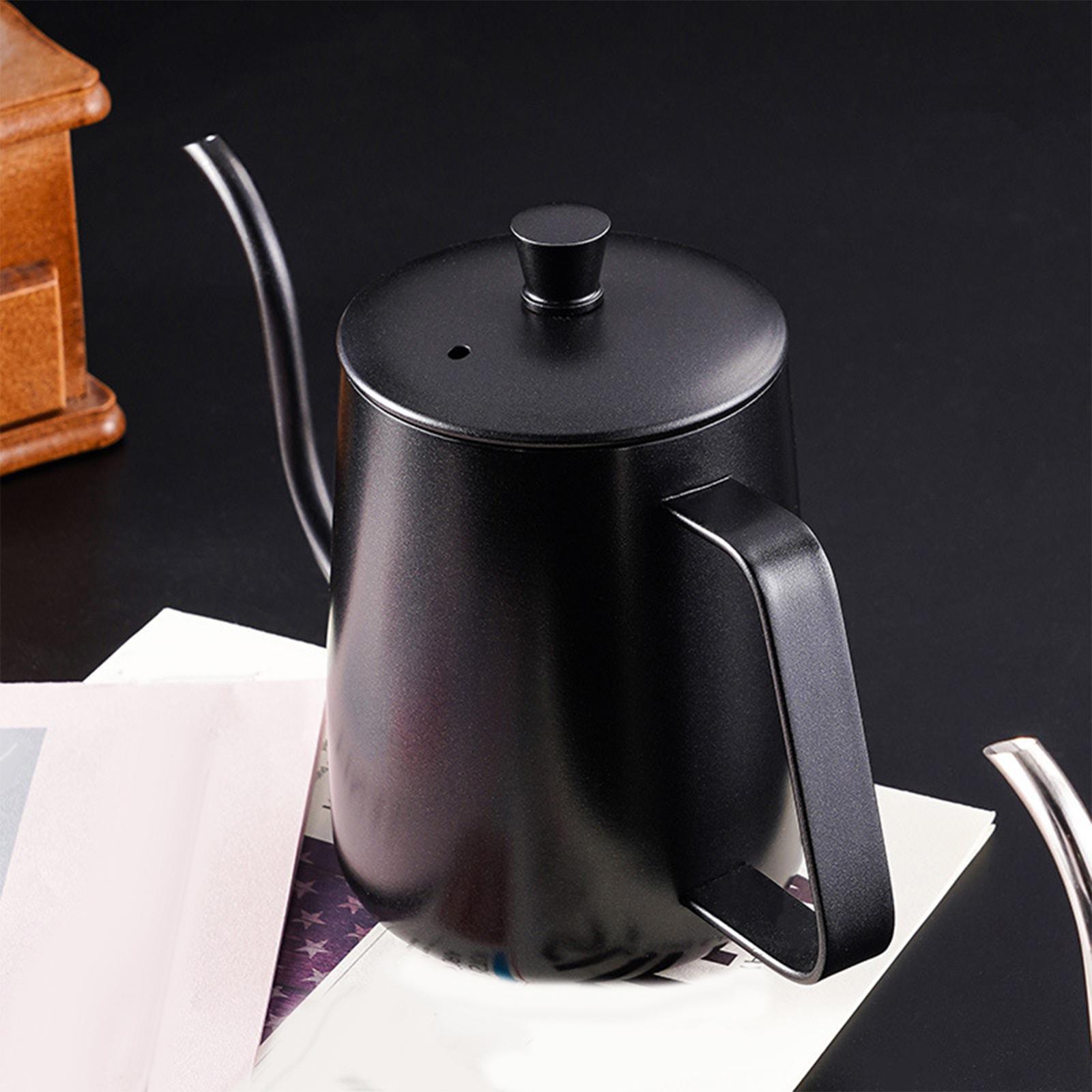 Long Narrow Stainless Steel Pour Over Kettle 350ML