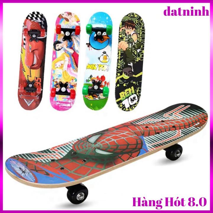 Ván trượt hoạt hình skateboard đáng yêu cho bé