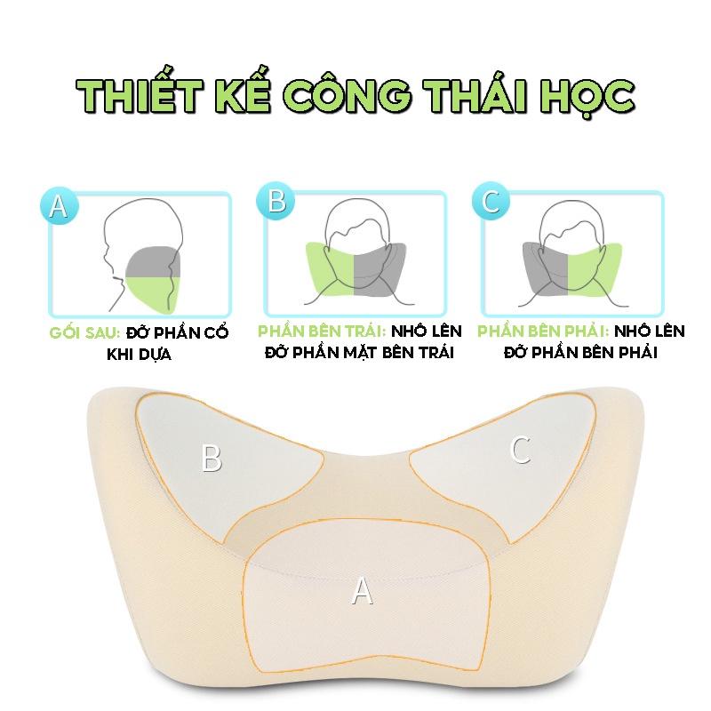 Gối Đỡ Đầu Treo Trên Xe Ô Tô Thích Hợp Cho Trẻ Em Dùng Có Thể Điều Chỉnh Cao Thấp Tuỳ Ý QC-044 QC-044