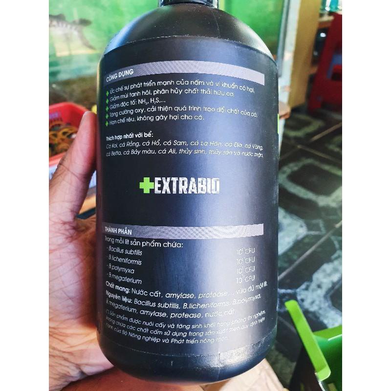 Men Vi Sinh Extra Bio 1 Lít Cao Cấp Cho Các Loại Cá Cảnh