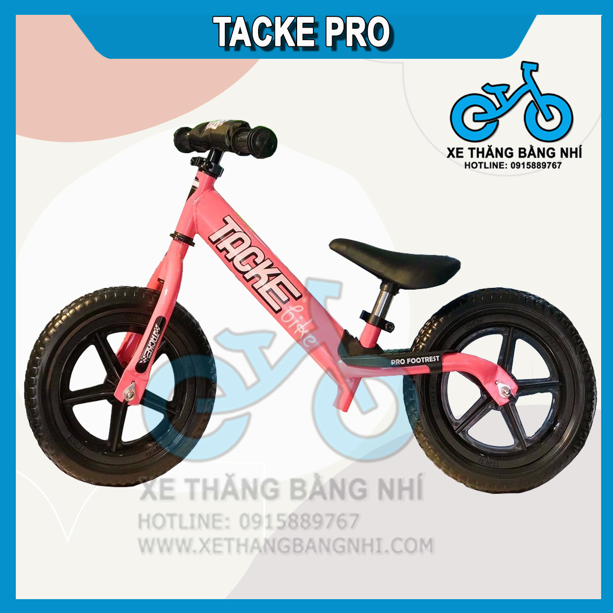 Xe thăng bằng tacke Pro mầu đỏ