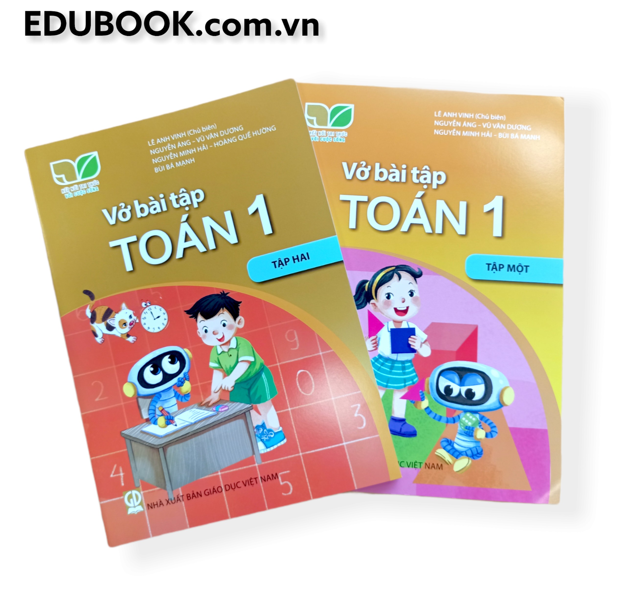 Combo 4 cuốn sách Toán lớp 1