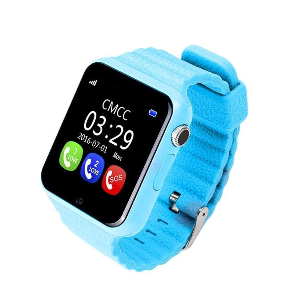 V7K Đồng Hồ Thông Minh Trẻ Em An Ninh An Toàn Màn Hình Chống Mất GPS Định Vị Vị Trí Theo Dõi Màn Hình Hiển Thị Màn Hình Chống Thấm Nước