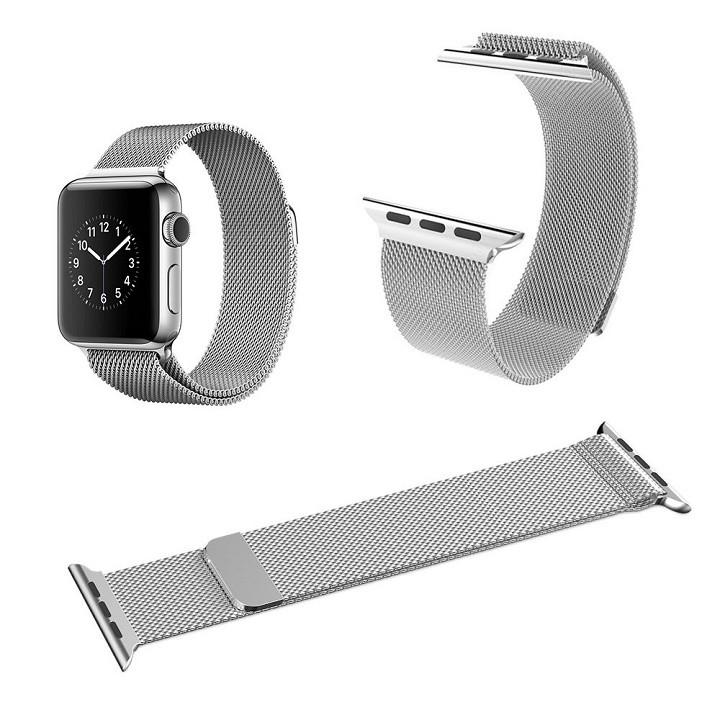 Dây đồng hồ lưới thép không rỉ cho apple watch