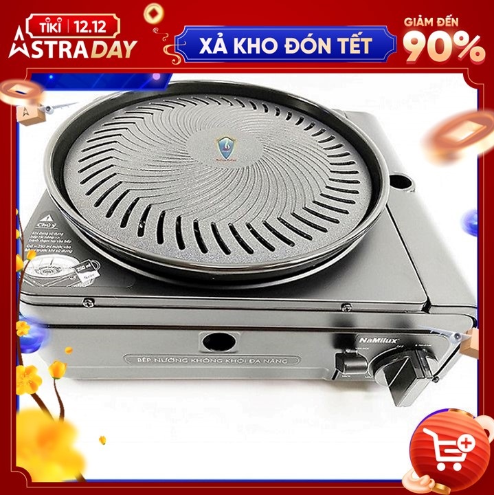 Bếp nướng không khói đă năng Namilux GS2621PF - HÀNG CHÍNH HÃNG
