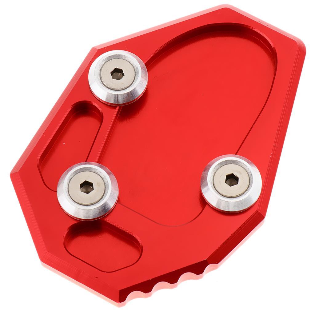 Motorcycle Kickstand Side Stand Extension Plate Pad for