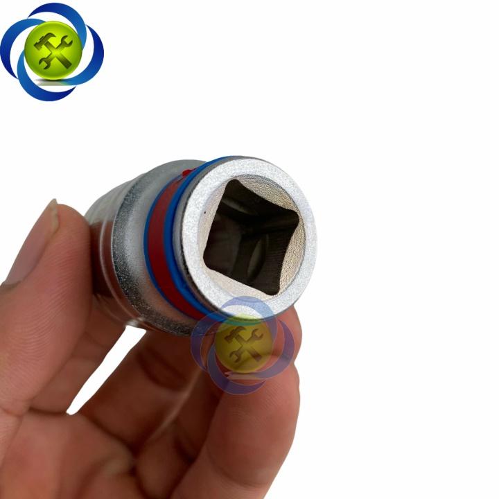 Tuýp 7/8 hệ inch 1/2 Kingtony 433028S loại ngắn 12 cạnh màu trắng 22.22mm