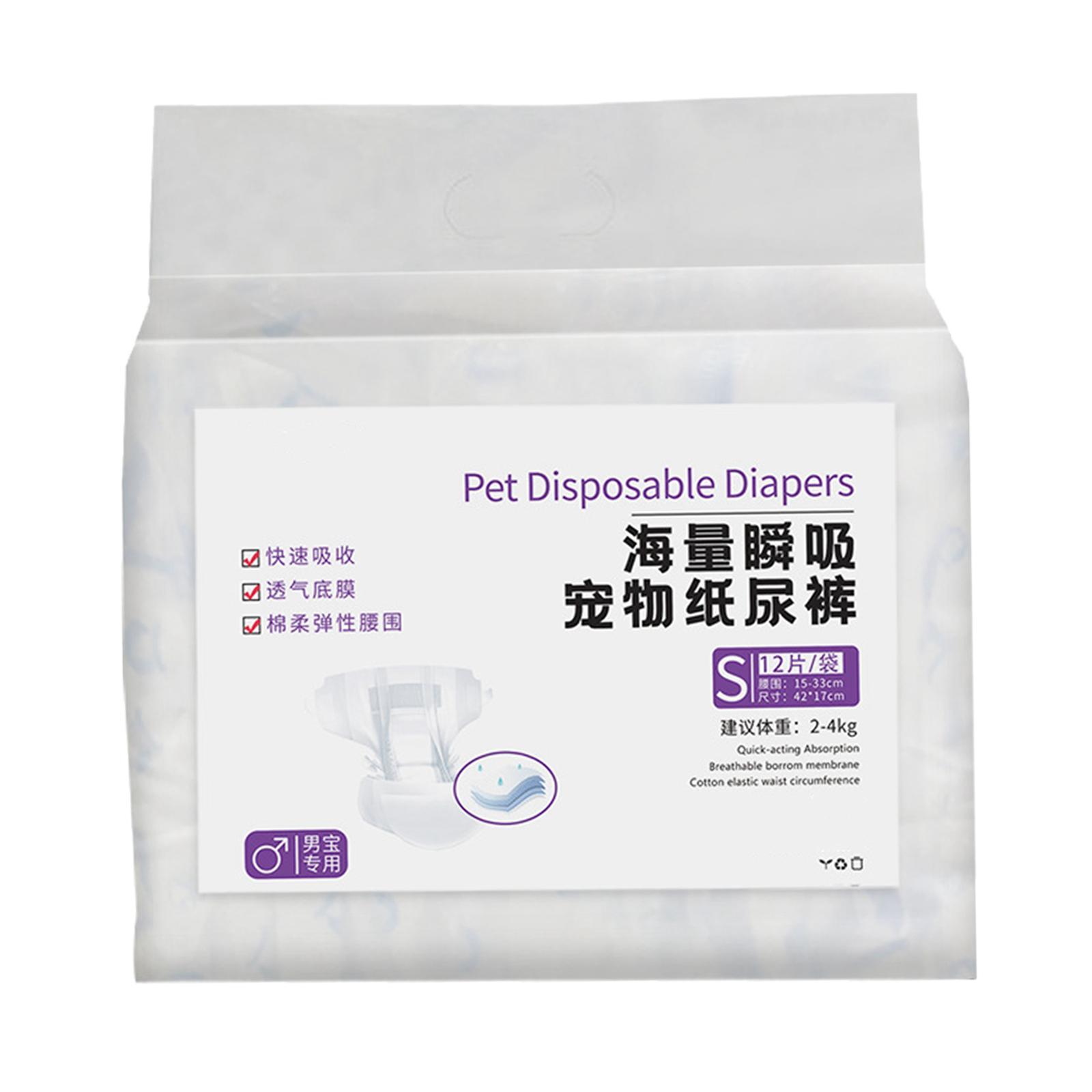 Dog Diaper Soft Super Absorption for Dogs Excitable Urination Incontinence