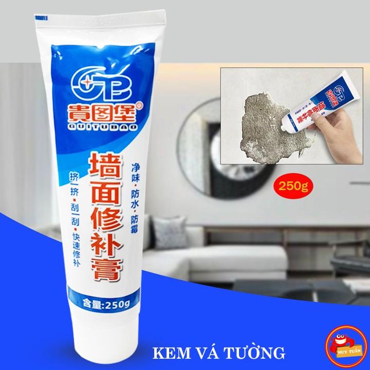 Tuýp keo vá tường chống thấm chịu nhiệt tốt trọng lượng 250g (KVT250)