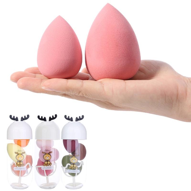 BEAUTY BLENDER Mút trang điểm hình trứng mềm mại chống xơ vải