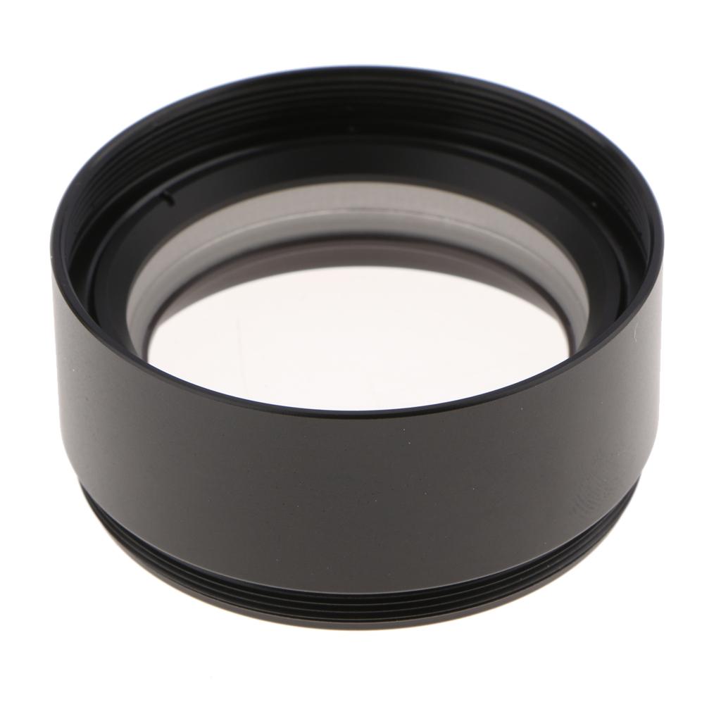 Hilabee 0.7x Barlow AUX Ống Kính Mục Tiêu Cho Âm Thanh Stereo Kính Hiển Vi 1-7/8 Chỉ W. D120mm