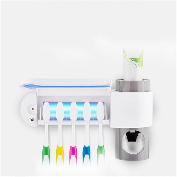 Bộ tiệt trùng bàn chải cao cấp kèm nhả kem đánh răng ORGD117