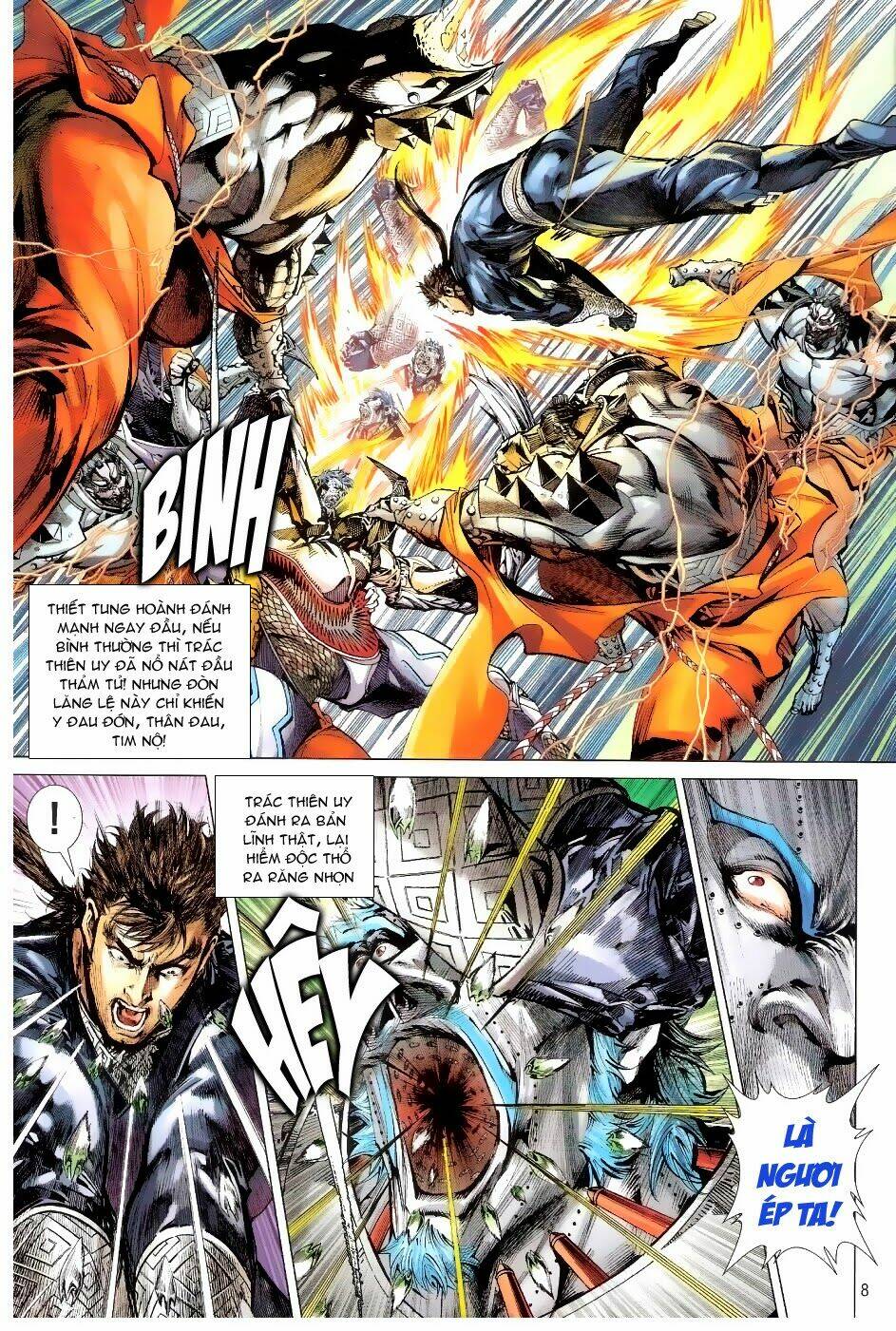 thiết tướng tung hoành (cựu tác) chapter 85 8