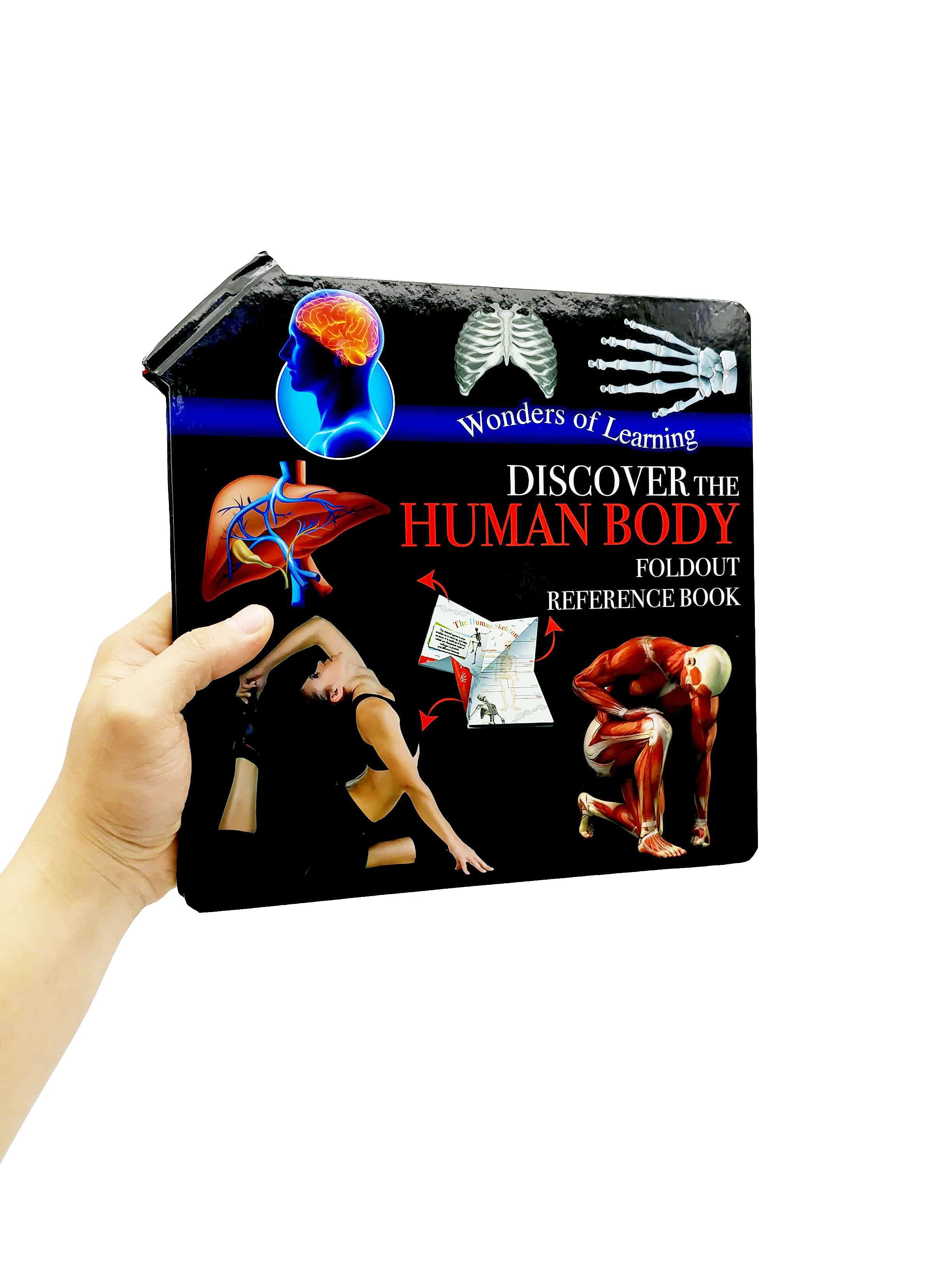 Wonder Of Learning - Discover The Human Body Foldout Reference Book