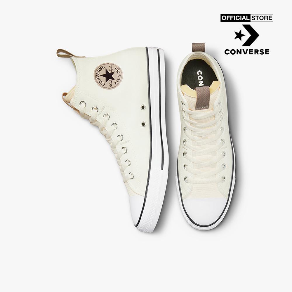 CONVERSE - Giày sneakers cổ cao unisex Chuck Taylor All Star A00775C-00W0_WHITE