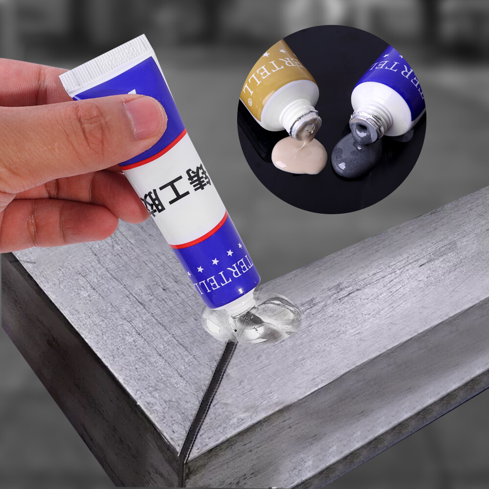Keo dán hàn sắt thép, keo hàn sắt thép, keo vá vết nứt vết thủng sắt thép kim loại ống nước, keo dán sắt ab
