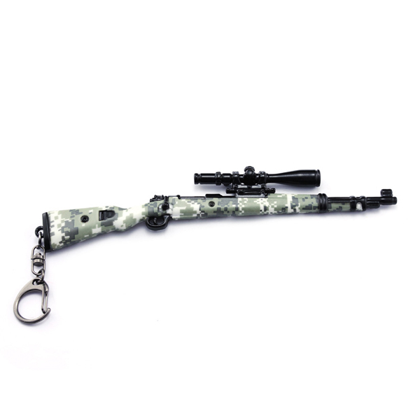 Móc khóa game PUBG - K98 Camo xanh lính - 18cm