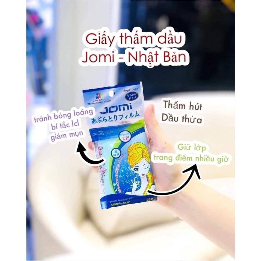 Combo 5 Phim Siêu Thấm Dầu Jomi - Xanh