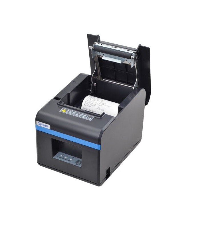 Máy In Hóa Đơn Bằng Nhiệt Xprinter XP-N160II  Kèm 01 Cuộn Giấy In Cao Cấp AZONE - Hàng Chính Hãng