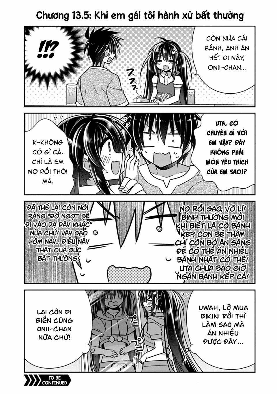 siscon ani to brocon imouto ga shoujiki ni nattara chapter 13.5 1
