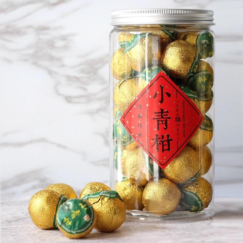 Trà Phổ Nhĩ quýt Vân Nam, trà ủ trà sữa trà trái cây hương vị đặc biệt hộp 250gr