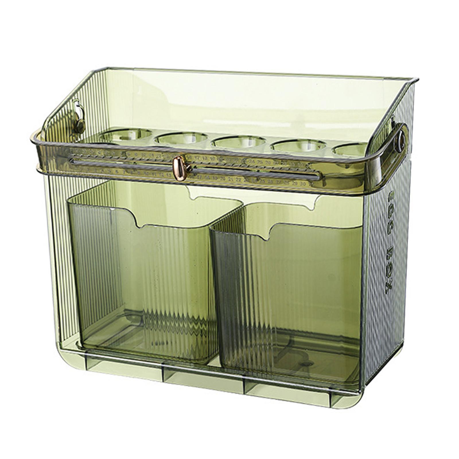 Multifunctional Kitchen Egg Organizer Portable for Cabinet Pantry Countertop