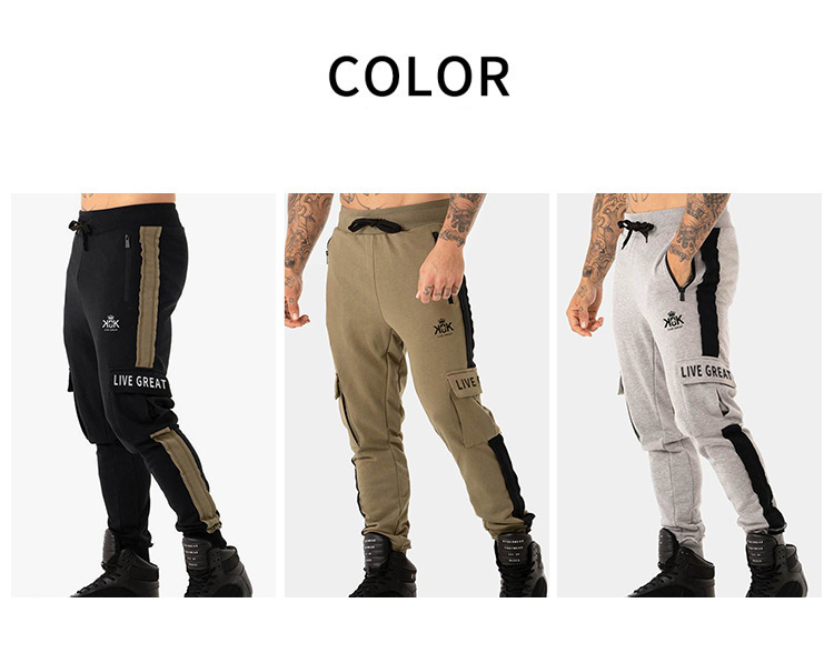 Quần dài jogger nam LIVE GREAT dáng thể thao năng động