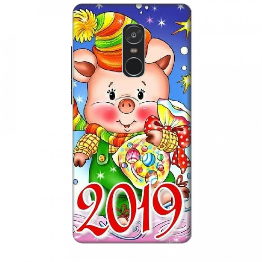 Ốp lưng dành cho điện thoại XIAOMI NOTE 4 Heo Xuân 2019