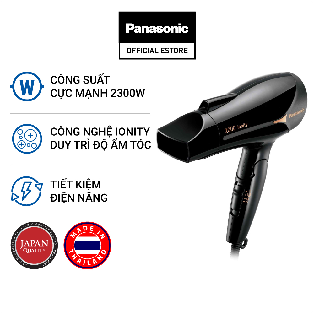 Máy Sấy Tóc Panasonic EH-NE65-K645 (Đen) - Hàng Chính Hãng