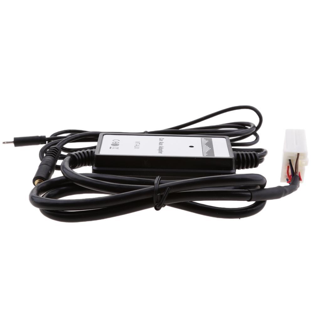 Car Audio 3.5mm Aux-in MP3 Player Interface Adapter for Honda