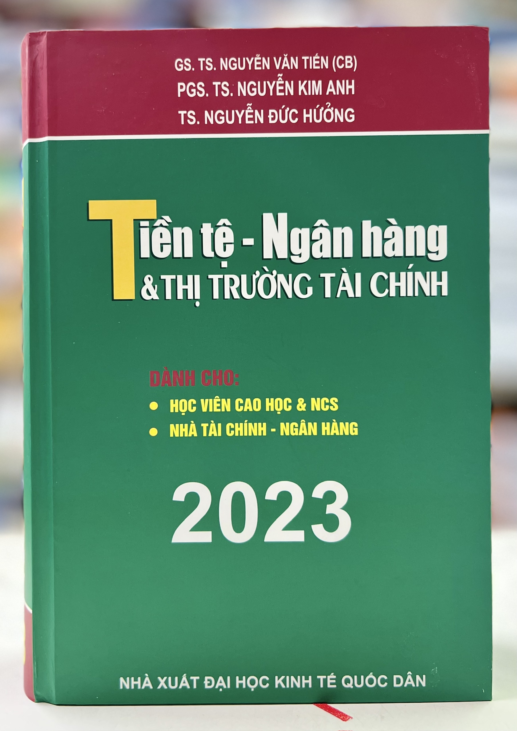 Tiền tệ - ngân hàng & thị trường tài chính Dành cho: Học viên cao học & NCS - Nhà Tài chính - Ngân hàng