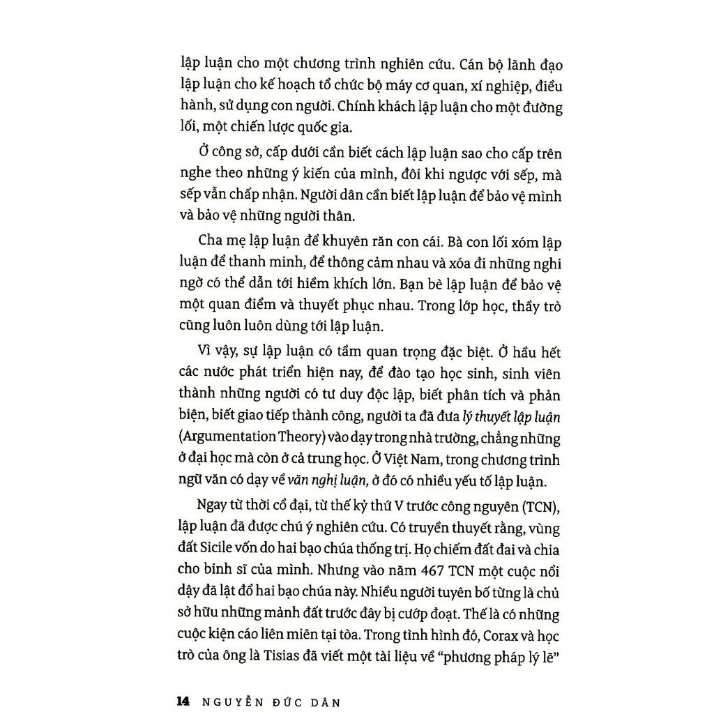 Sách Muôn Màu Lập Luận