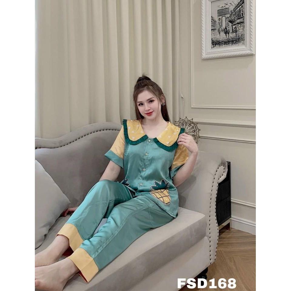 Bộ cộc tay quần dài tiểu thư xinh đẹp ở nhà cũng như ra đường