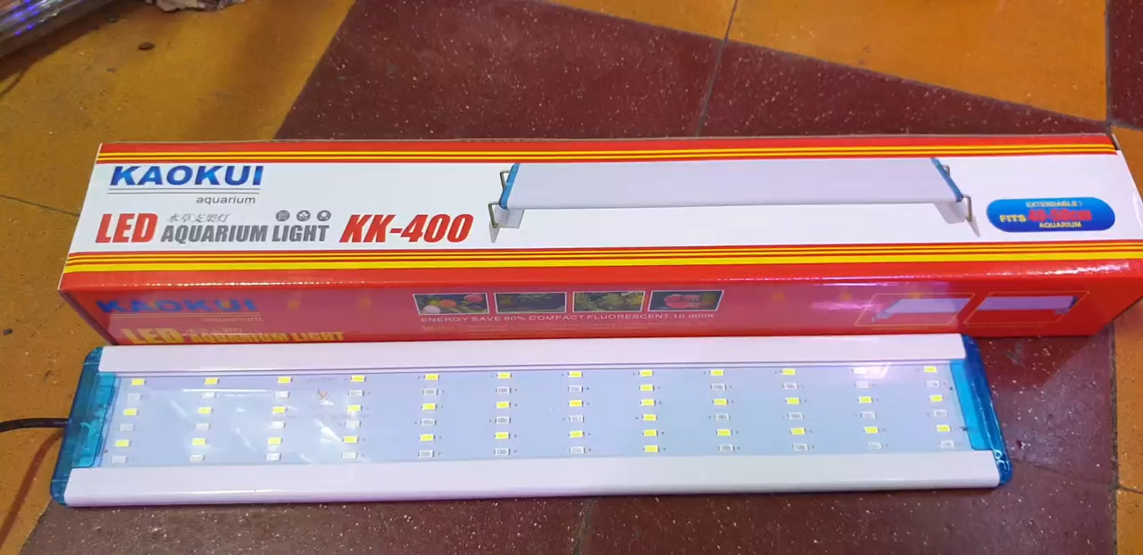 Đèn bể cá Kaokui 6 DÃY LED 20cm - 90cm cho hồ cá, hồ thủy sinh từ 20 đến 90cm
