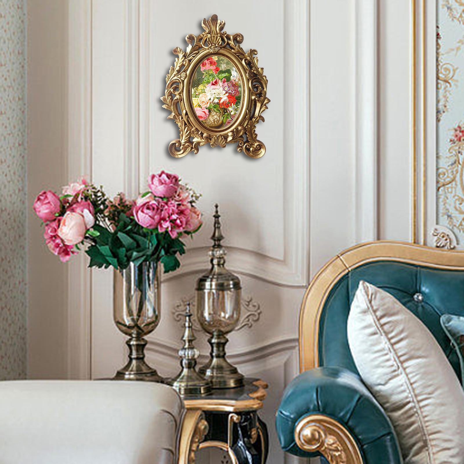 Wall Hanging Photo Frame Desktop Picture Frame for Wedding Home Office Decor