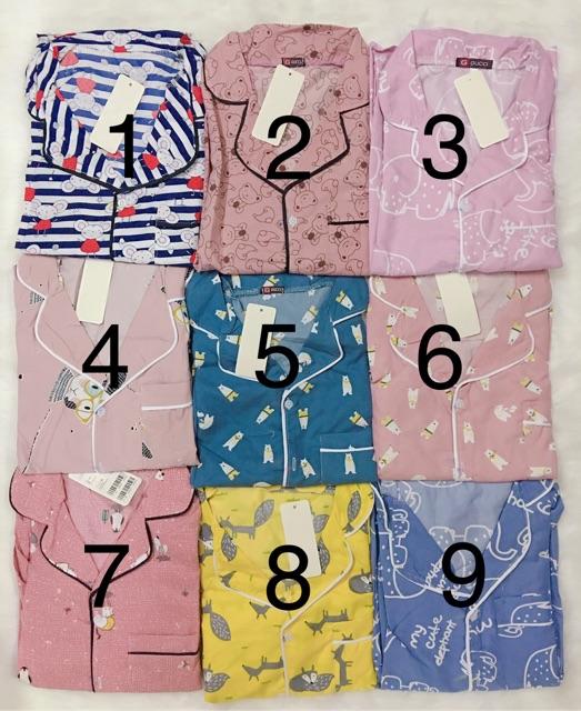 50k_ Bộ pijama chất kate thái chuẩn