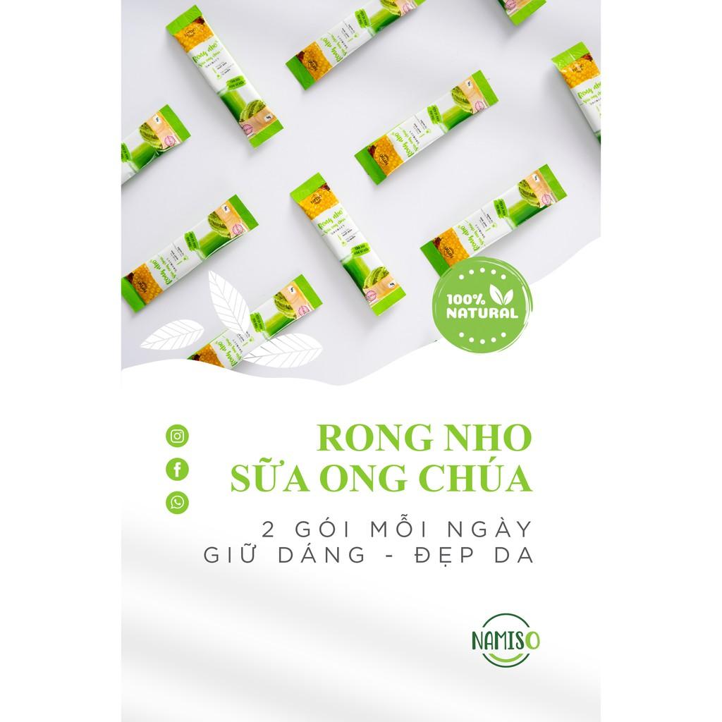 Rong nho sữa ong chúa Namiso, rong nho sữa ong chúa giúp tăng cường sức khỏe