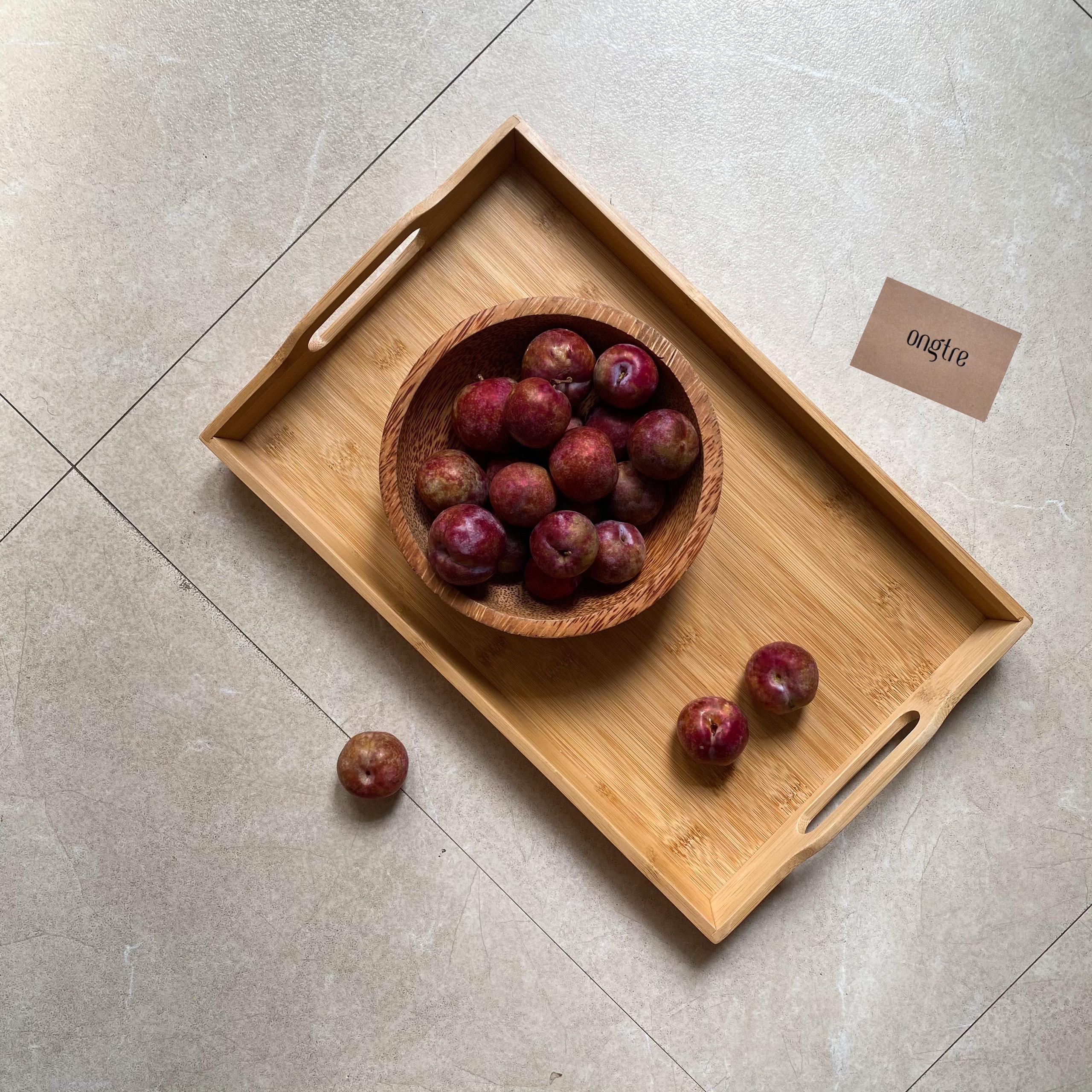 Khay tre cao cấp phòng khách, nhà hàng, khách sạn, decor | ongtre
