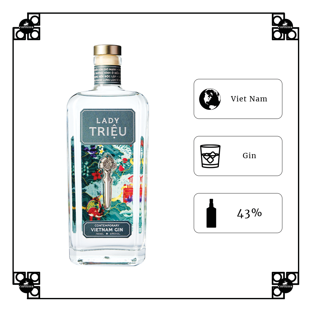 Hình ảnh Lady Triệu – Contemporary Vietnam Gin